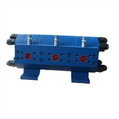 Pembagi Aliran Roda Gigi Hidraulik Grup Maks 12 Motor Pembagi Aliran Dengan Katup